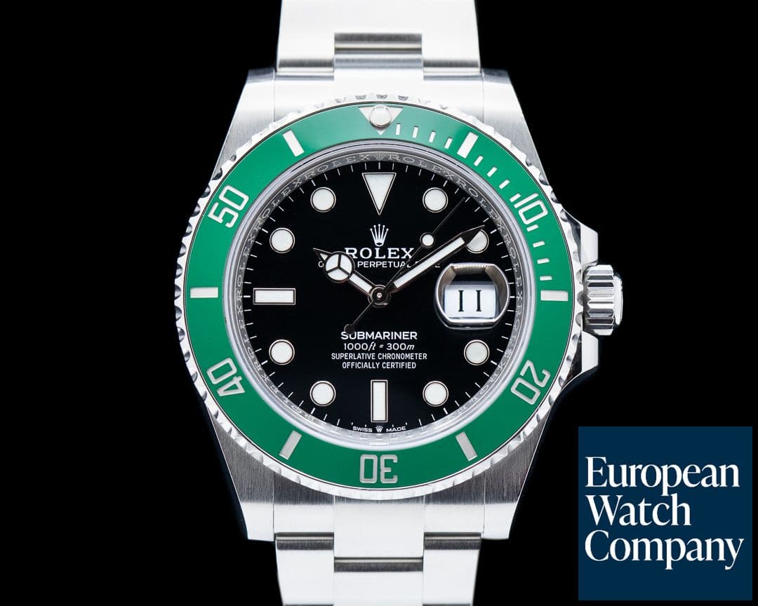 Image of Rolex Submariner Date 126610LV Kermit GREEN Ceramic Bezel 41MM 2023
