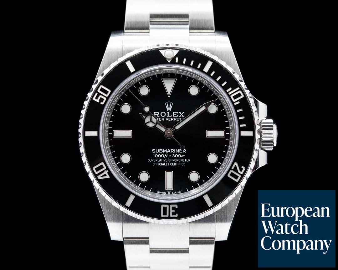 Image of Rolex Submariner 124060 No Date Ceramic Bezel 41MM 2023