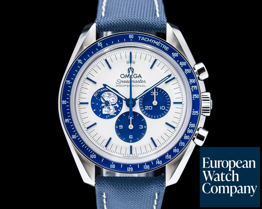 Image of Omega Speedmaster Silver Snoopy Award 50th Anniversary