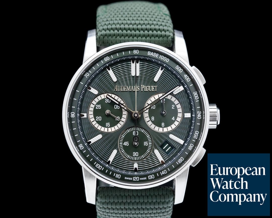 Image of Audemars Piguet Code 11:59 Chronograph SS / Green Dial 