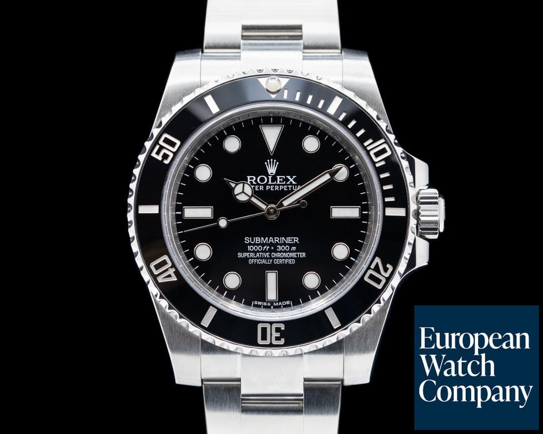 Image of Rolex Submariner No Date Ceramic Bezel SS