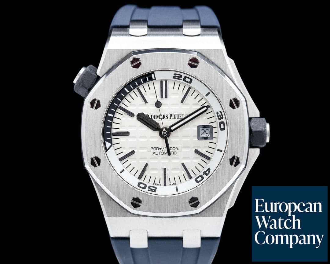 Image of Audemars Piguet Royal Oak Offshore 15710ST Diver White Dial 