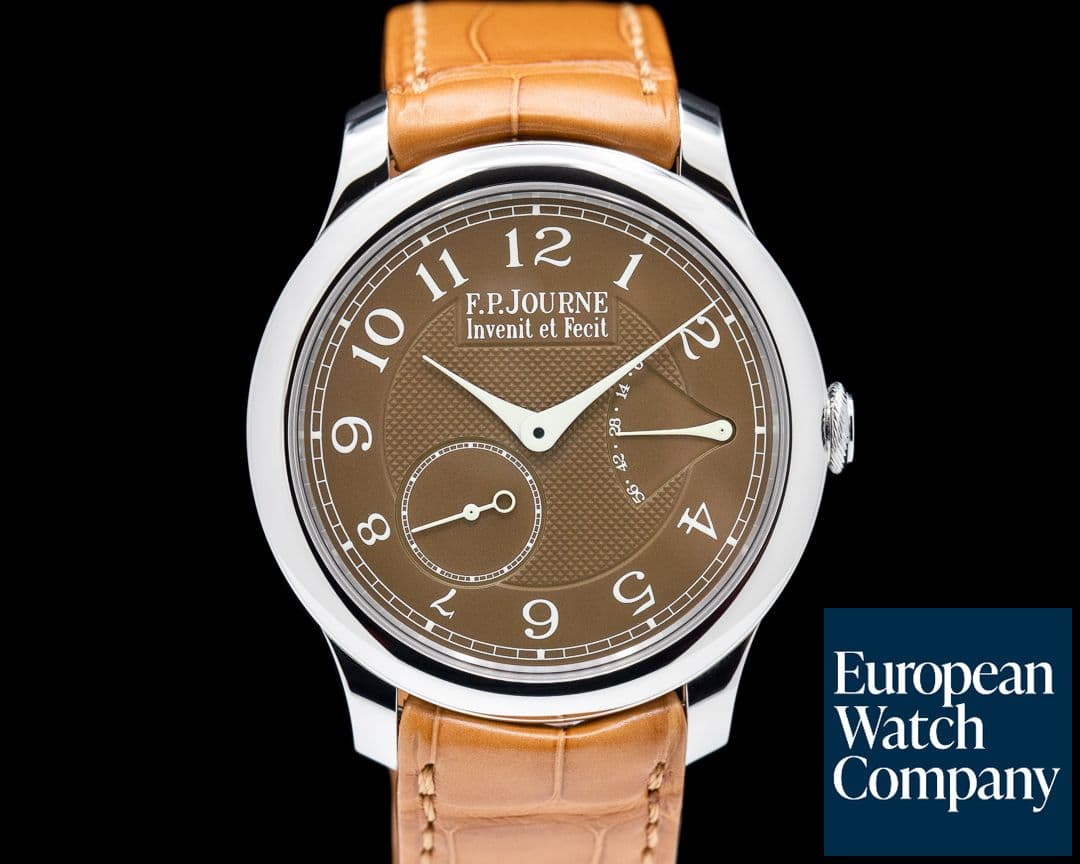 Image of F. P. Journe Chronometre Souverain Havana Platinum