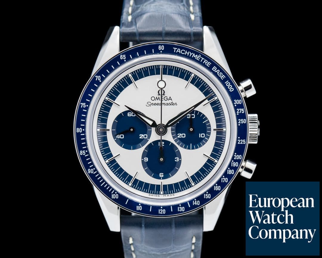 Image of Omega Speedmaster CK 2998 Silver / Blue Dial LIMITED