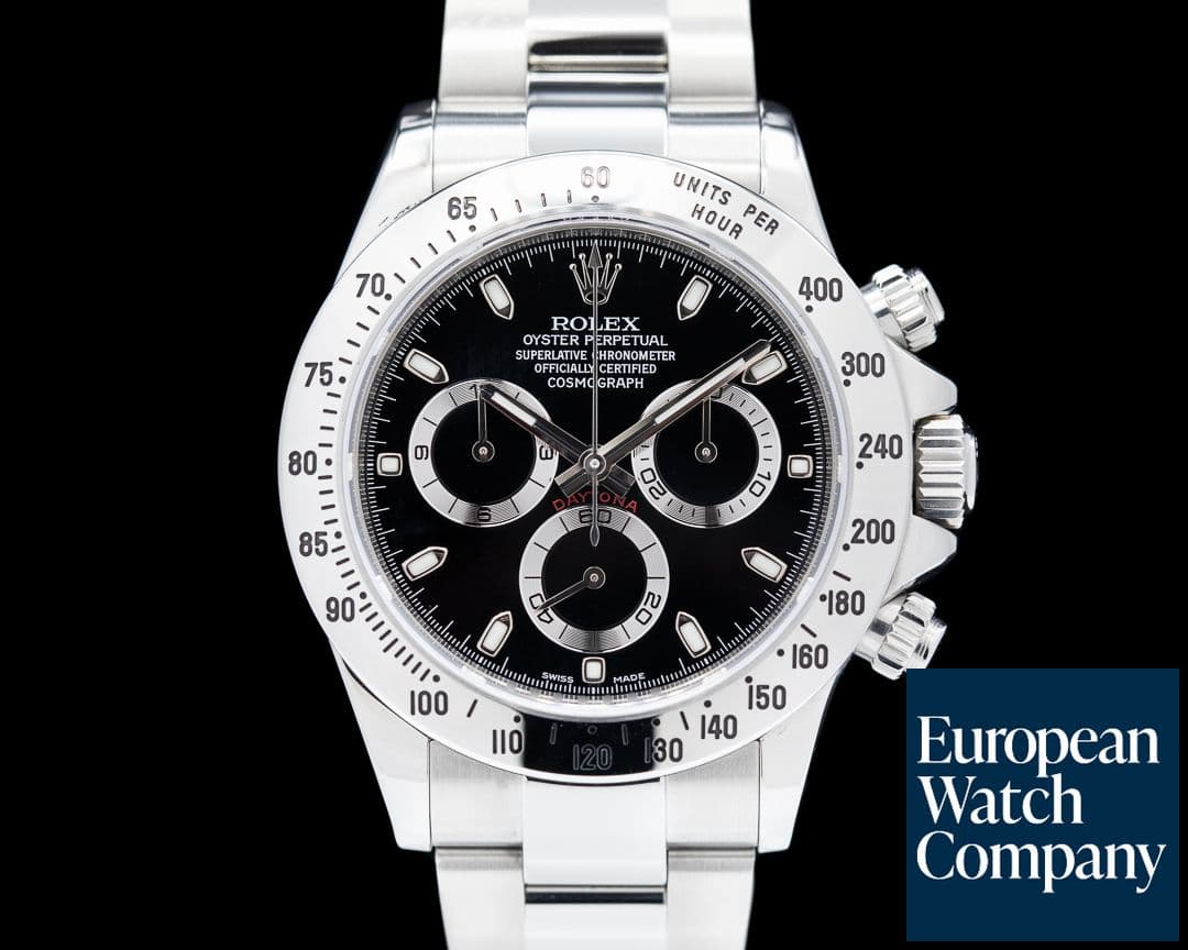 Image of Rolex Daytona 116520 Black Dial Full-Set SHARP
