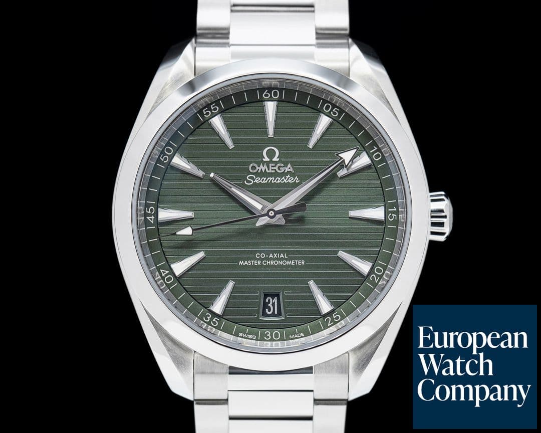 Image of Omega Seamaster Aqua Terra Co-Axial Master Green Dial SS / SS 41mm UNWORN