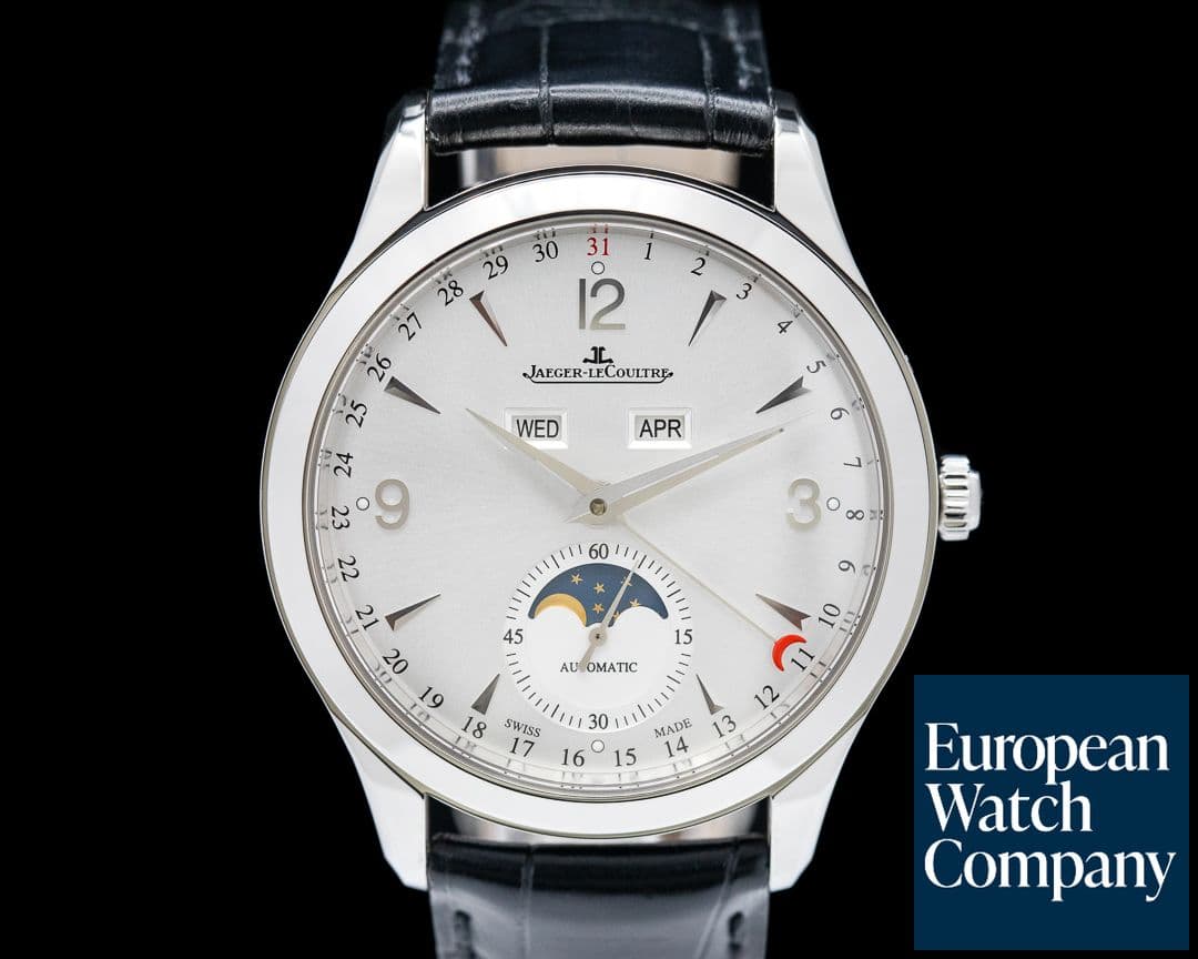 Image of Jaeger LeCoultre Master Calendar SS Silver Dial