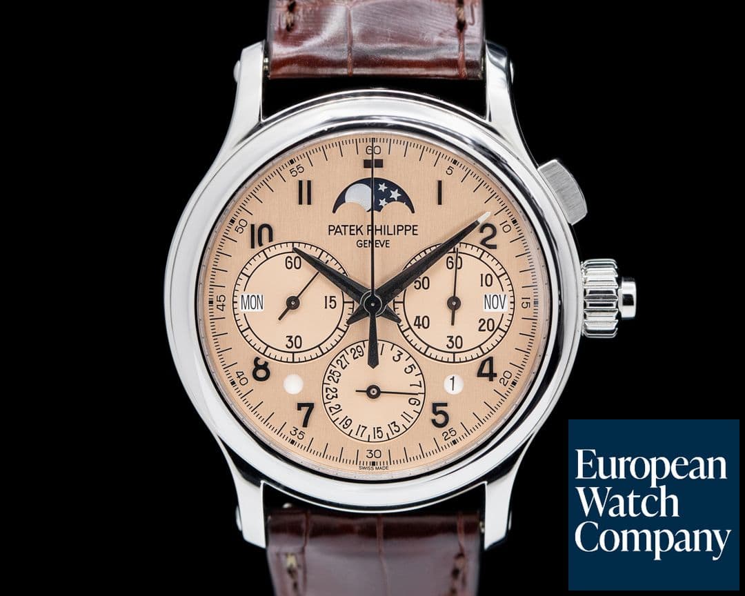 Image of Patek Philippe Split-Seconds 5372P Chronograph Perpetual Calendar Salmon Dial