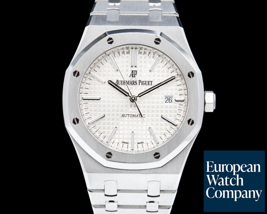Image of Audemars Piguet Royal Oak 15400 Silver Dial SS