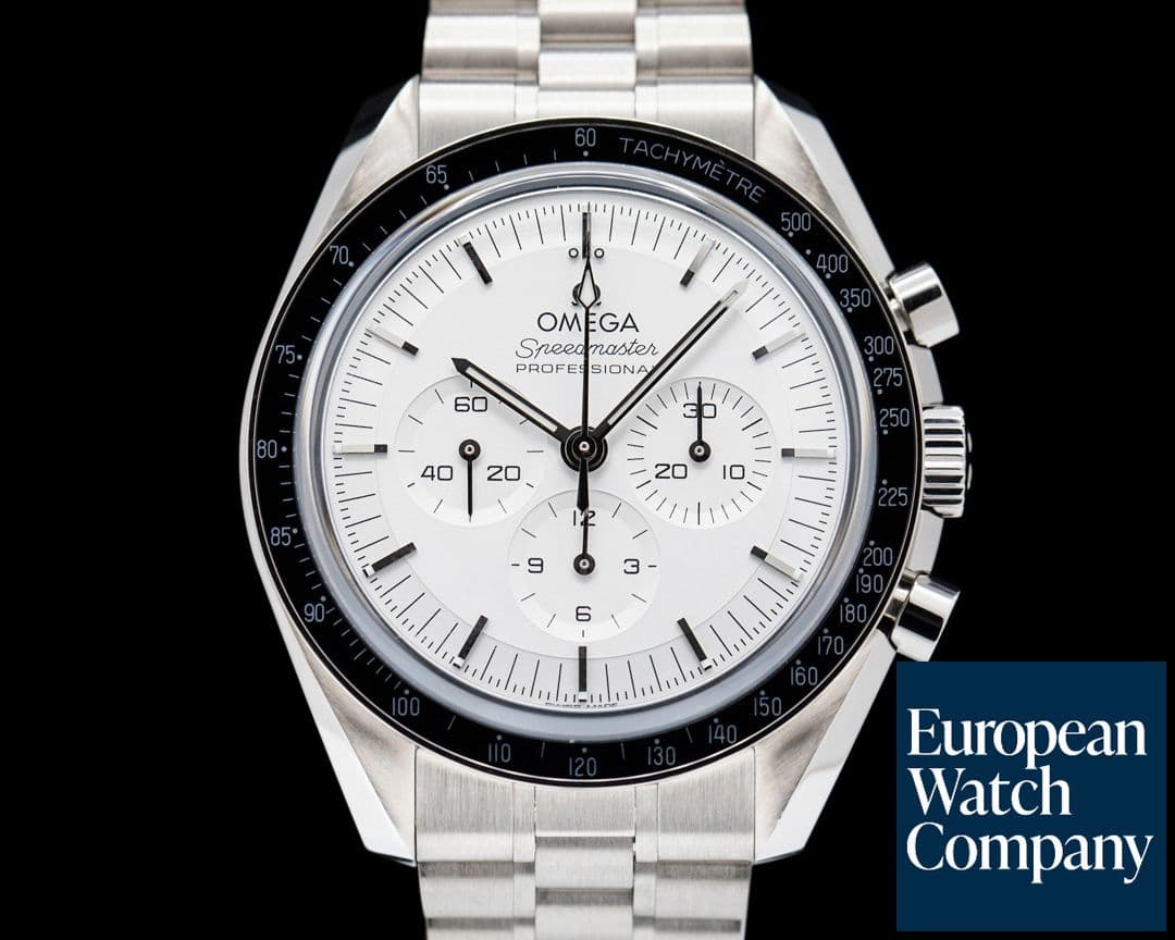 Image of Omega Speedmaster Moonwatch Professional "Canopus" 18K White Gold UNWORN 