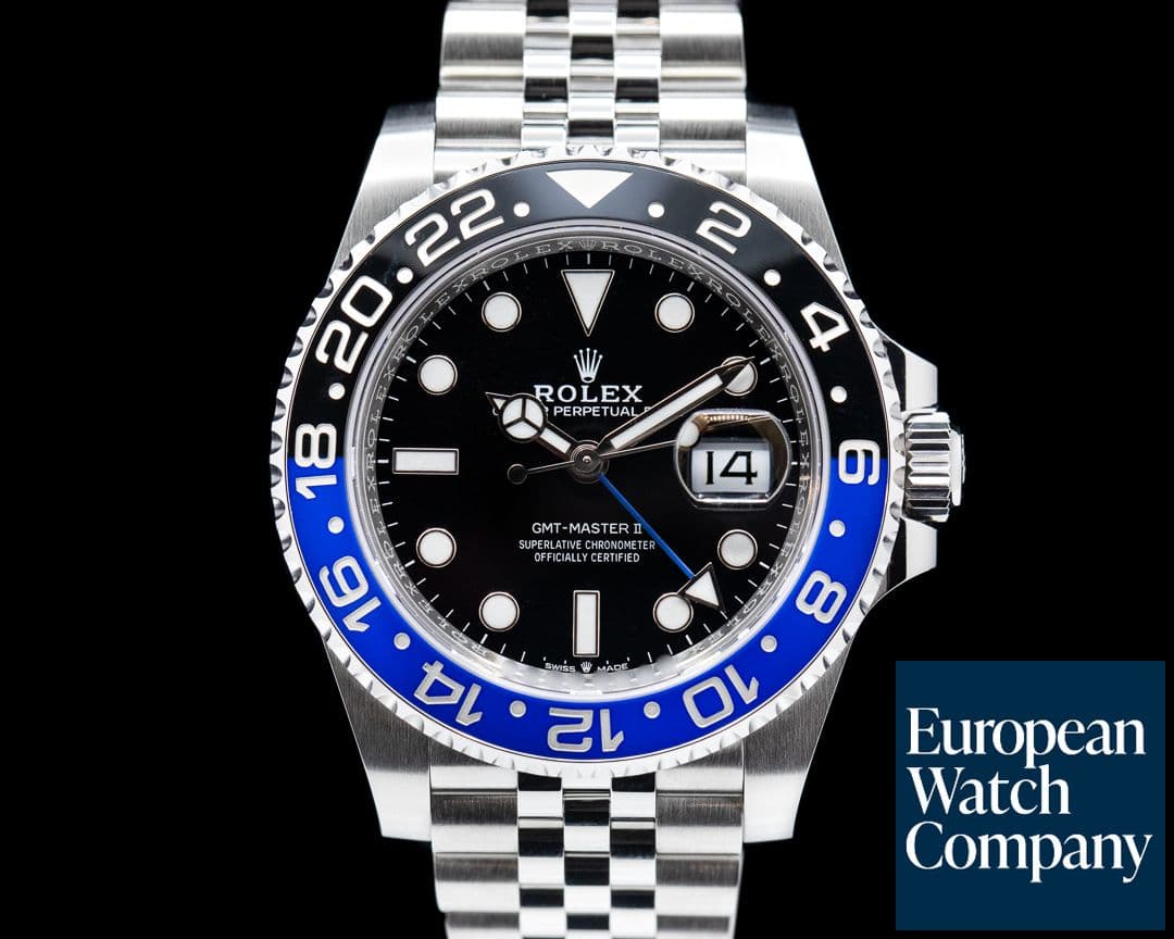 Image of Rolex GMT Master II 126710BLNR Ceramic "Batman" SS / Jubilee 