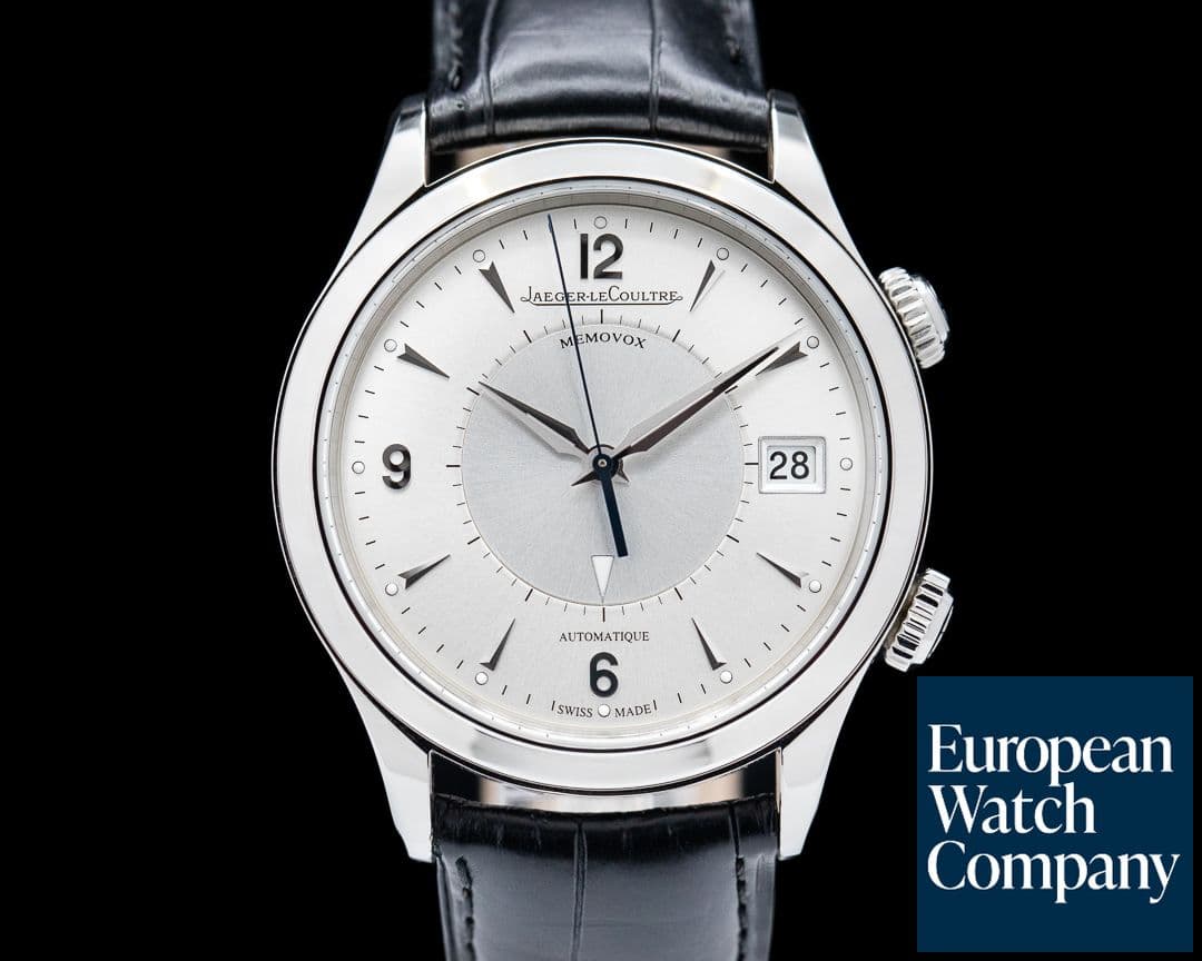 Image of Jaeger LeCoultre Master Memovox SS Silver Dial