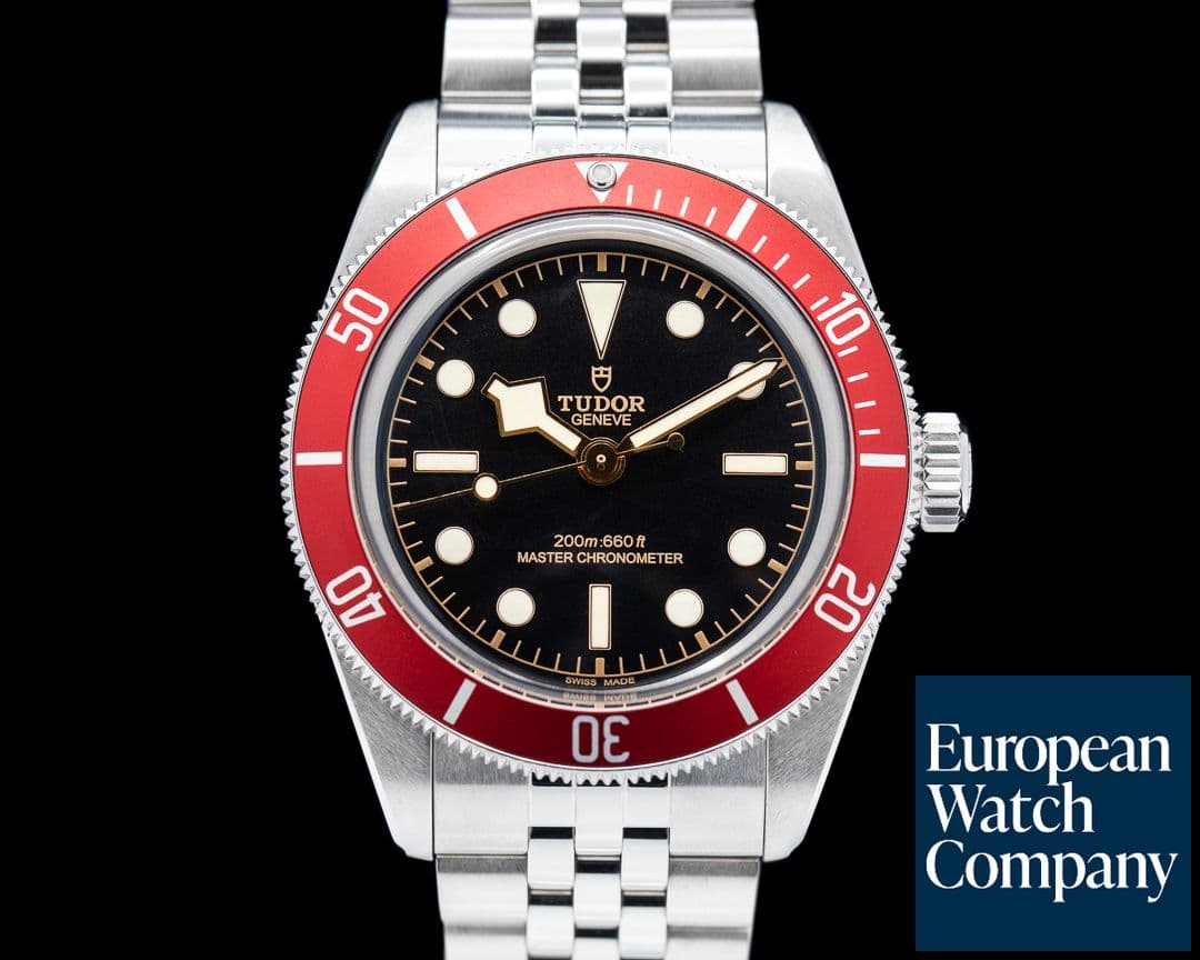 Image of Tudor Tudor Heritage Black Bay Red / Jubilee Bracelet 