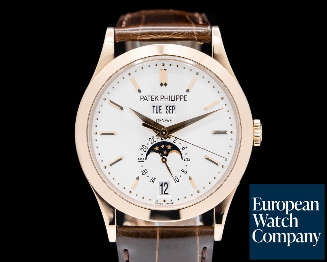 Image of Patek Philippe Annual Calendar 5396R Rose Gold Silver Dial