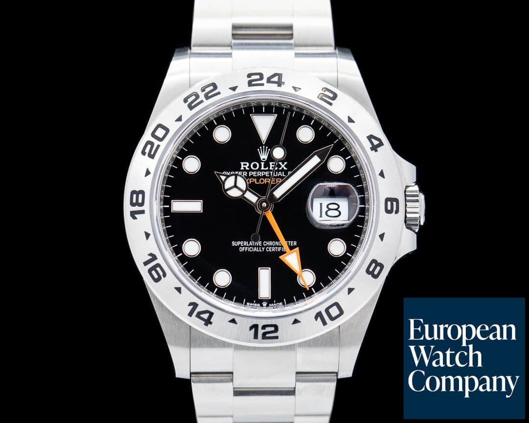 Image of Rolex Explorer II 226570 Black Dial SS 