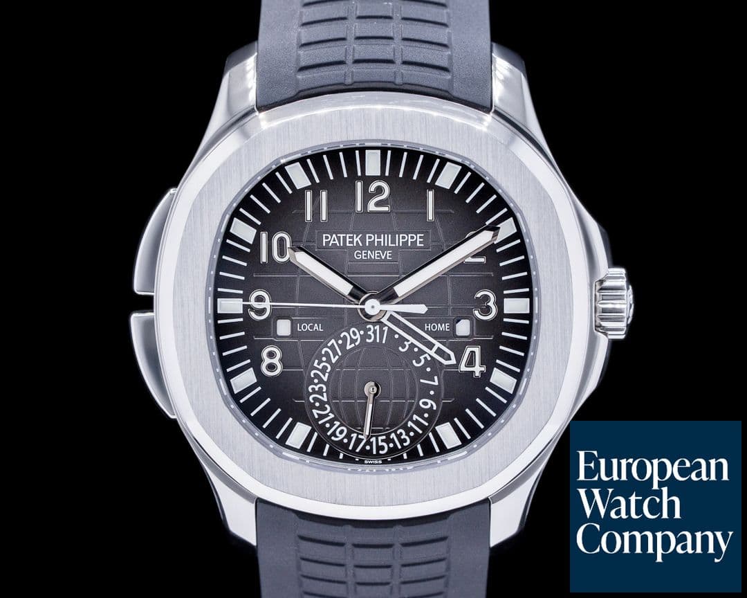 Image of Patek Philippe Aquanaut 5164A Travel Time SS / Rubber 