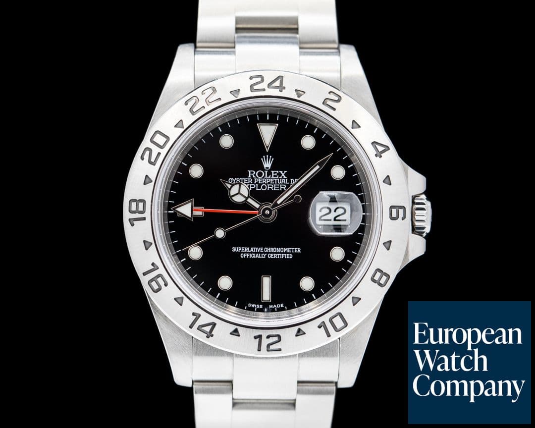 Image of Rolex Explorer II SS Black Dial 16570