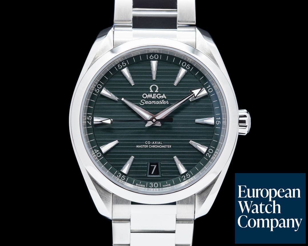 Image of Omega Seamaster Aqua Terra Co-Axial Master Green Dial SS / SS 41mm 