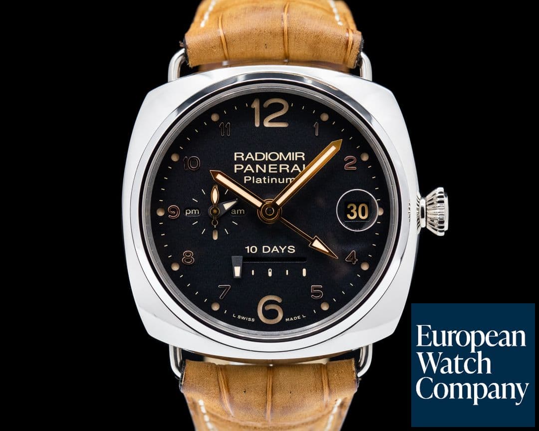 Image of Panerai Radiomir 10 Days GMT Automatic Platino 45MM LIMITED