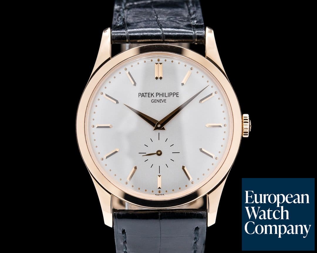 Image of Patek Philippe Calatrava Manual Wind 18K Rose Gold