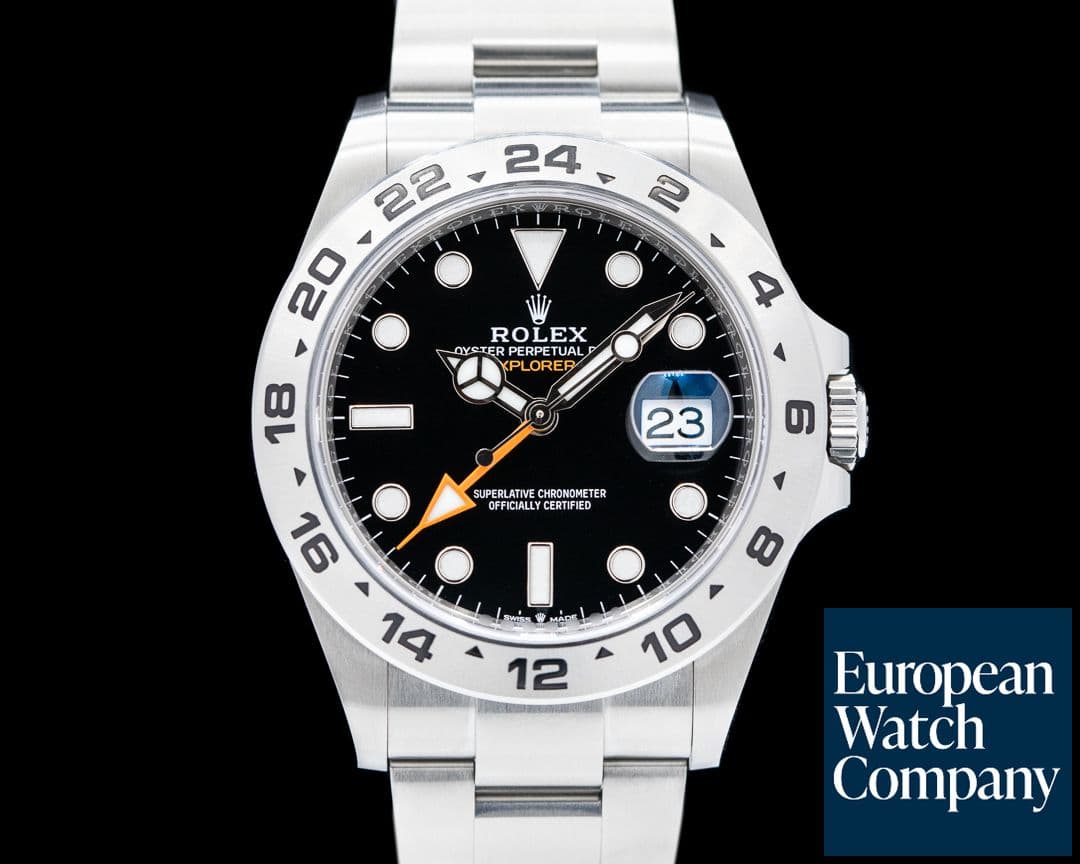 Image of Rolex Explorer II 226570 Black Dial SS 