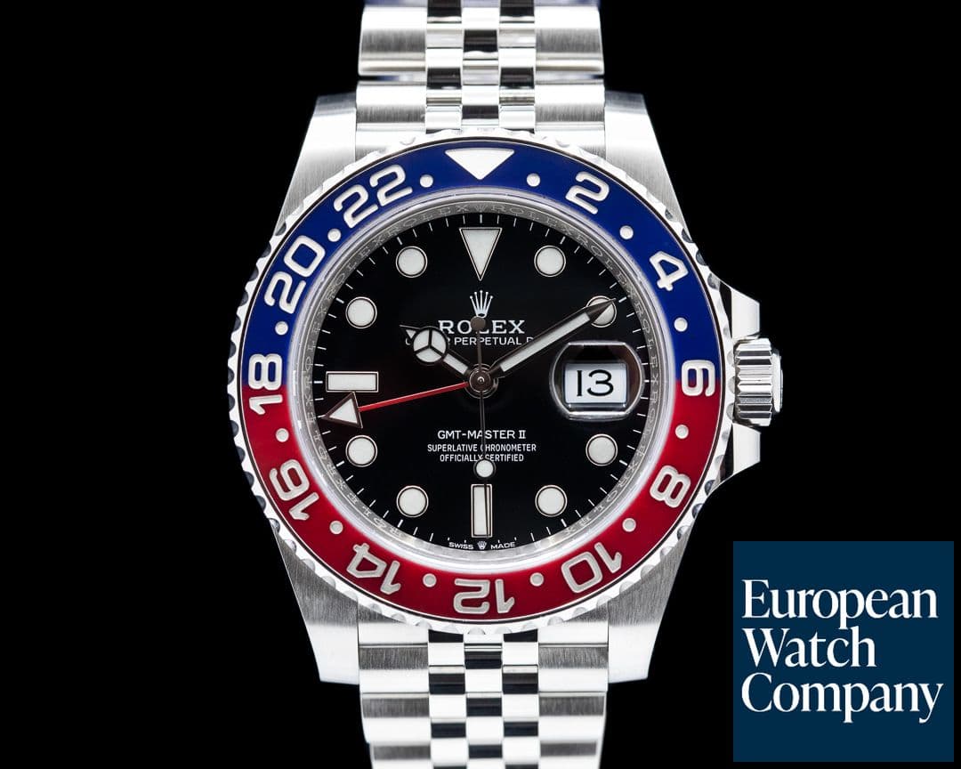 Image of Rolex GMT Master II Ceramic 126710 "Pepsi" SS 
