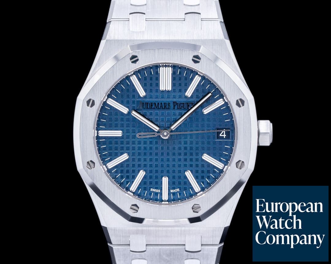 Image of Audemars Piguet Royal Oak Blue Dial 15510ST