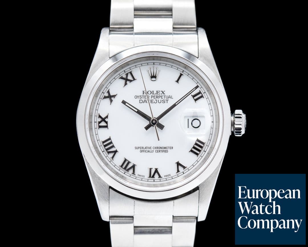 Image of Rolex Datejust SS White Roman Dial