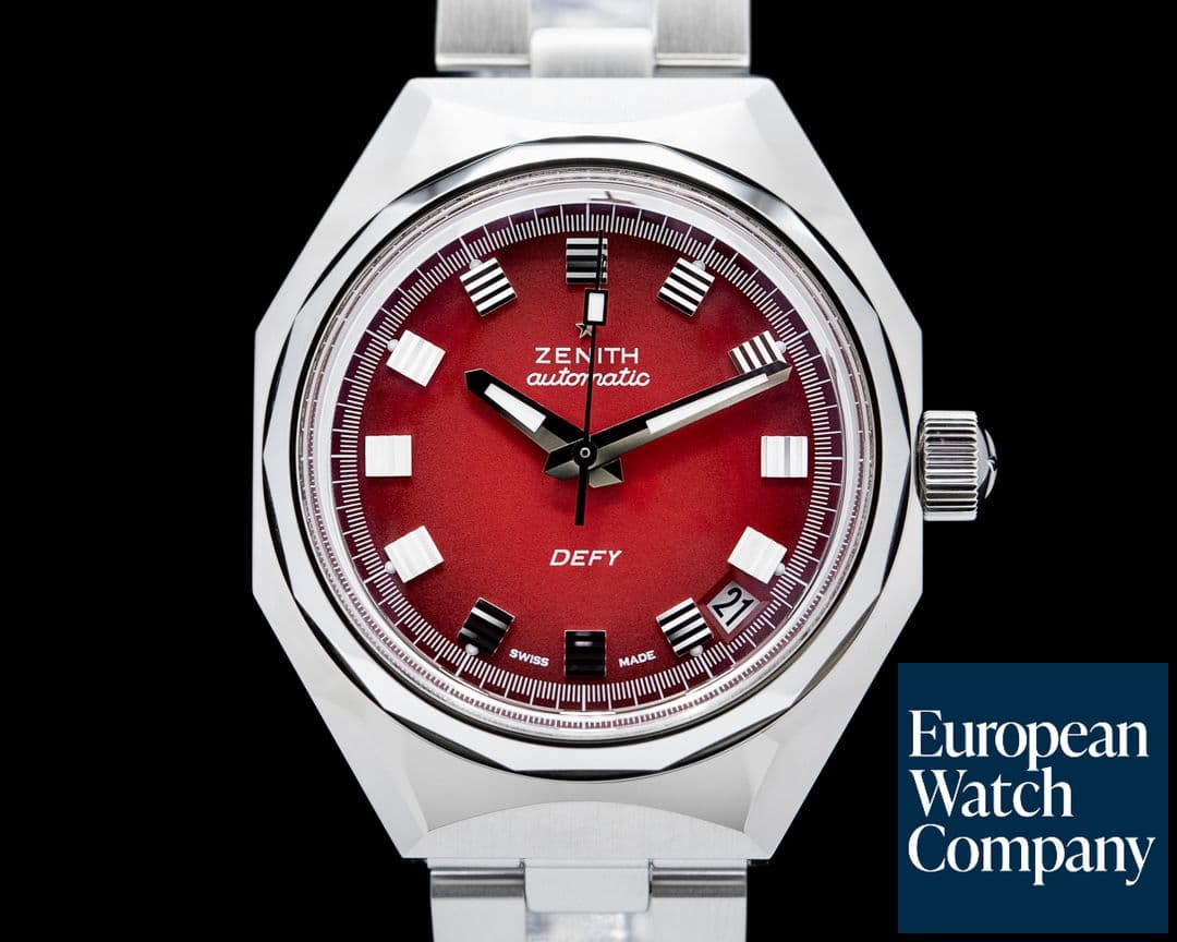 Image of Zenith DEFY REVIVAL A3691 Red Dial 2023.