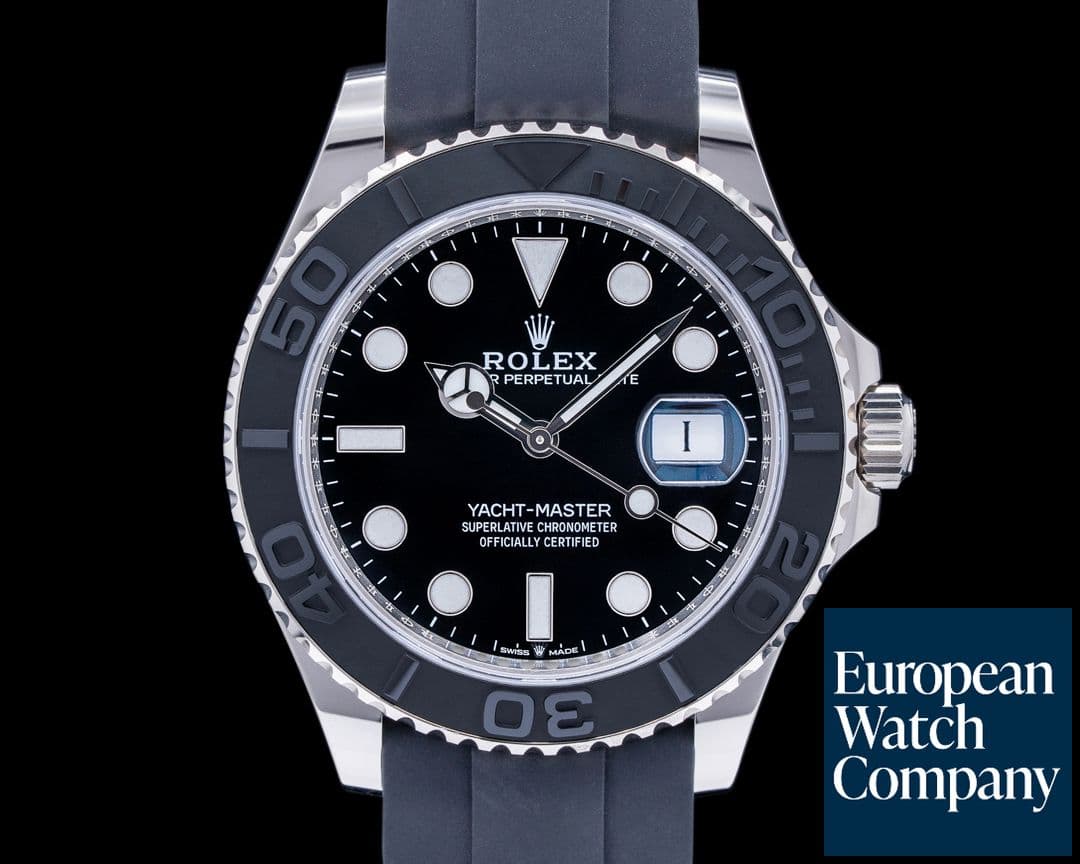 Image of Rolex Yacht Master 226659 18K White Gold / Rubber 42MM 2023