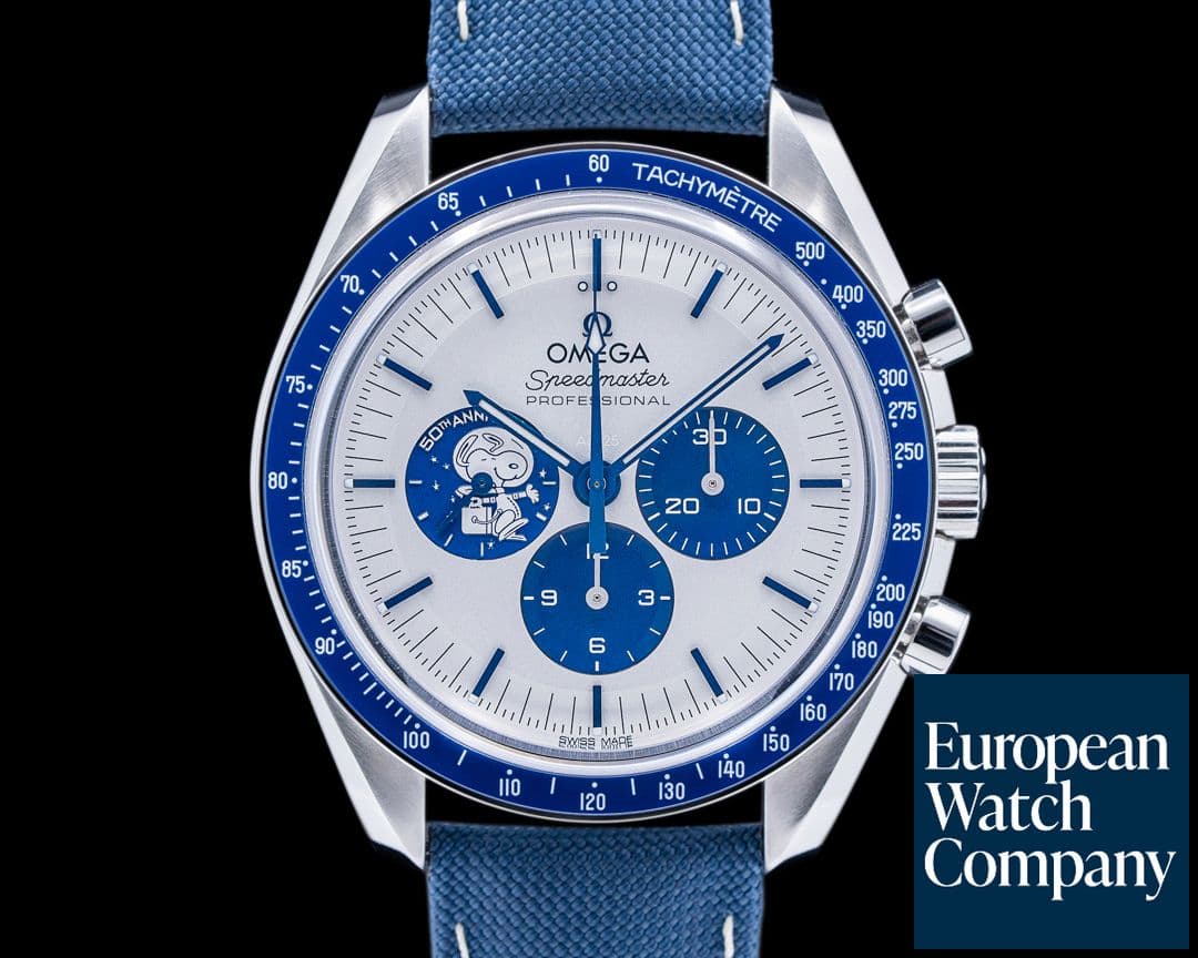 Image of Omega Speedmaster Silver Snoopy Award 50th Anniversary