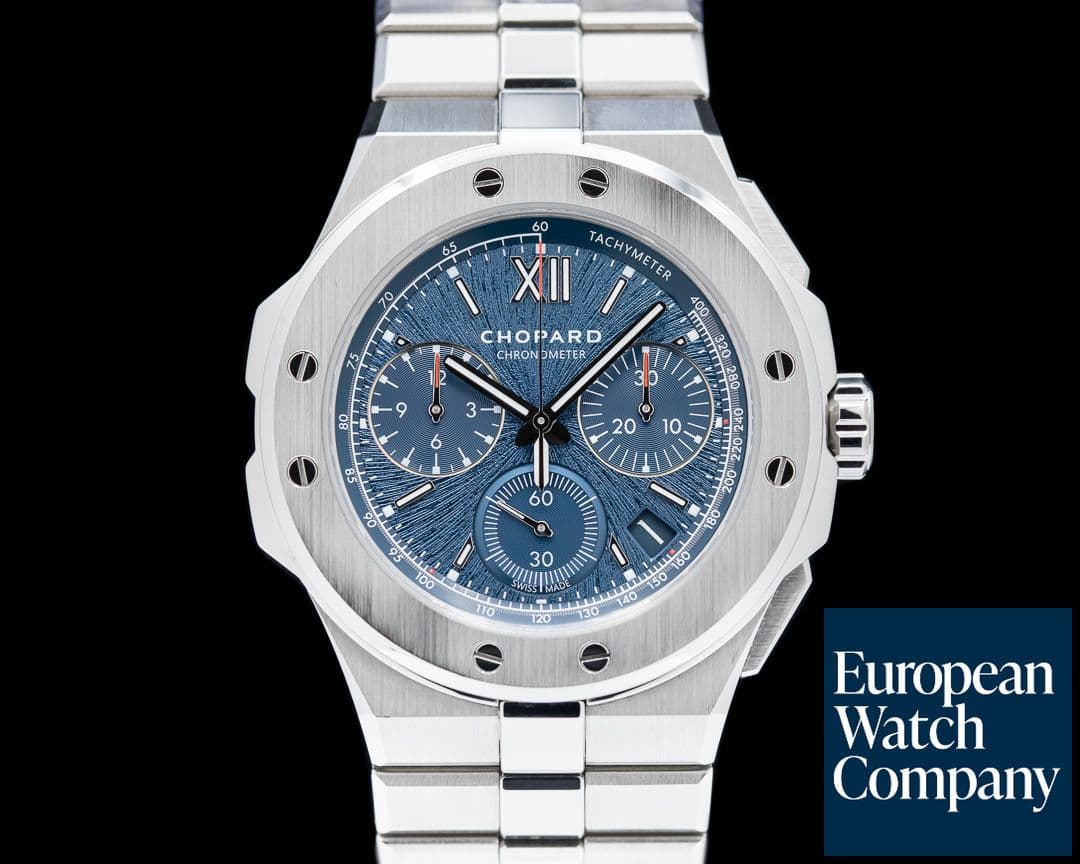 Image of Chopard Alpine Eagle Chronograph Blue Dial 44mm SS Automatic