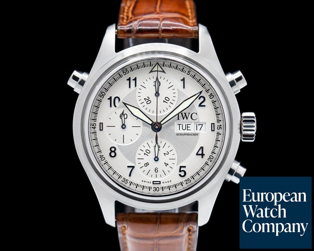 Image of IWC Doppelchronograph SS Pilot Chronograph FULL SET