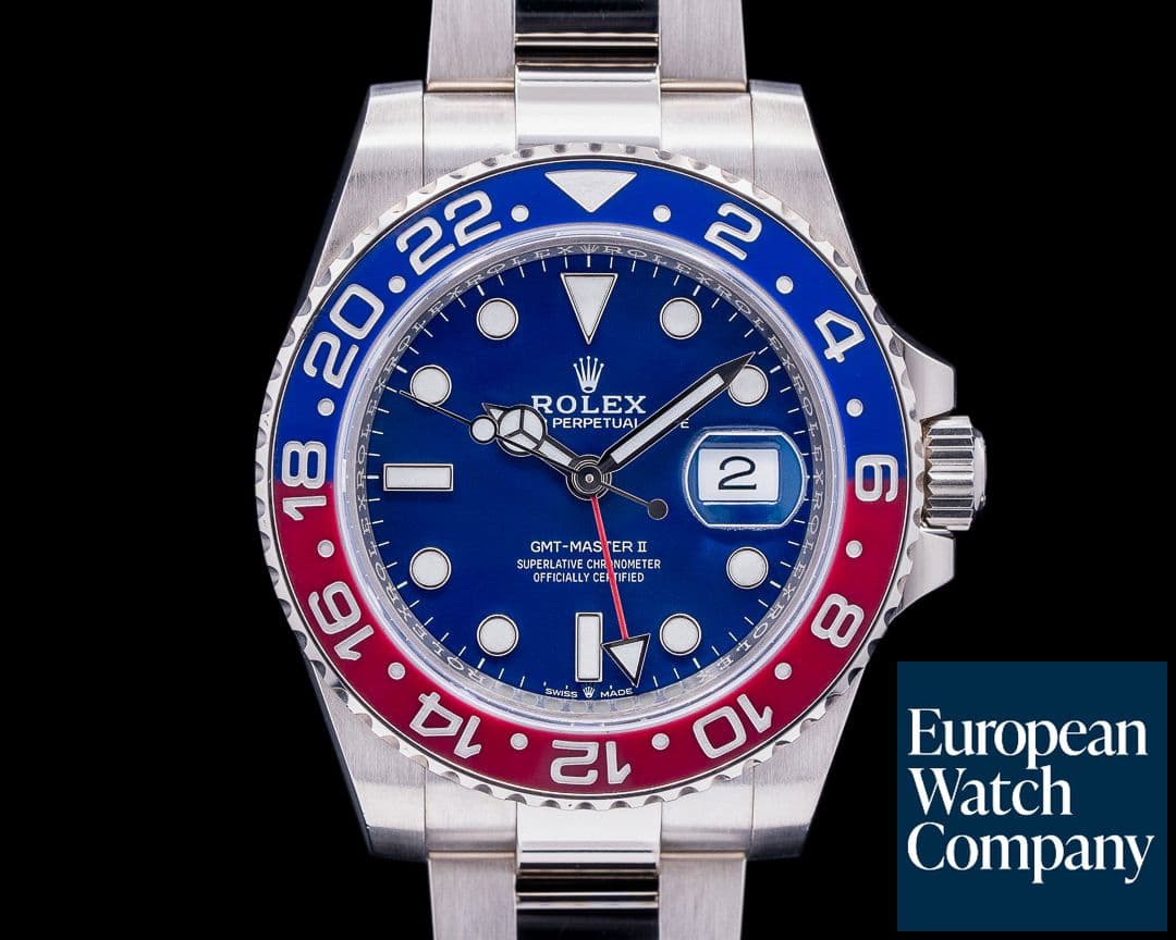 Image of Rolex GMT Master II 126719 Ceramic Pepsi 18k Blue Dial 2021