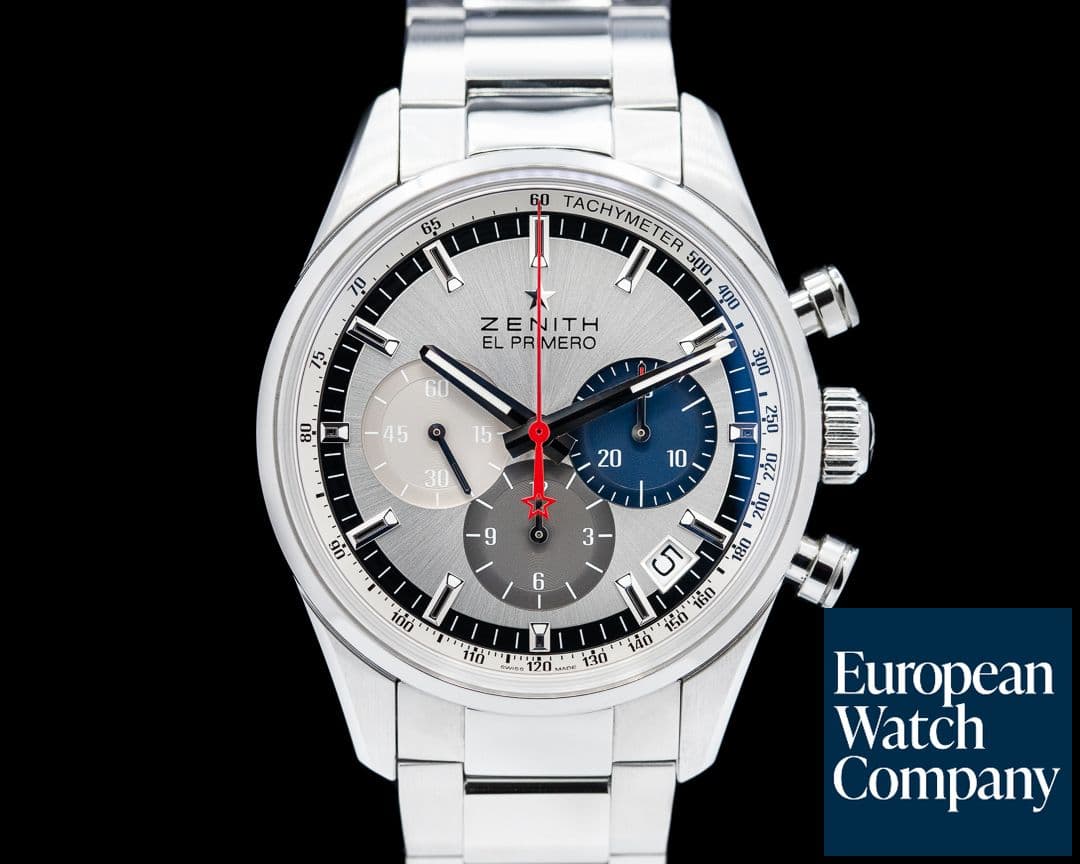 Image of Zenith El Primero Chronograph Tri Color SS 36,000VpH 