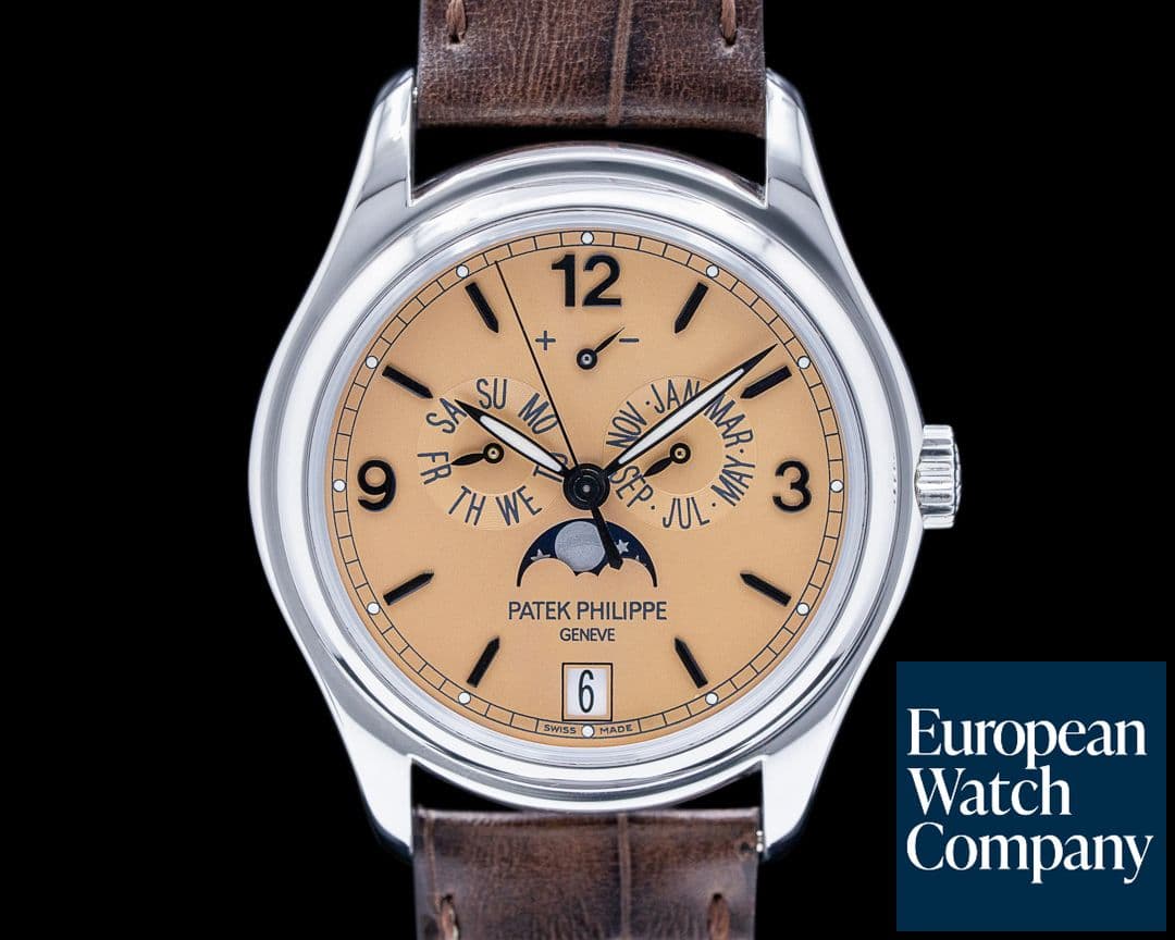 Image of Patek Philippe Advanced Research 5450P Annual Calendar Platinum Salmon Dial Limited 