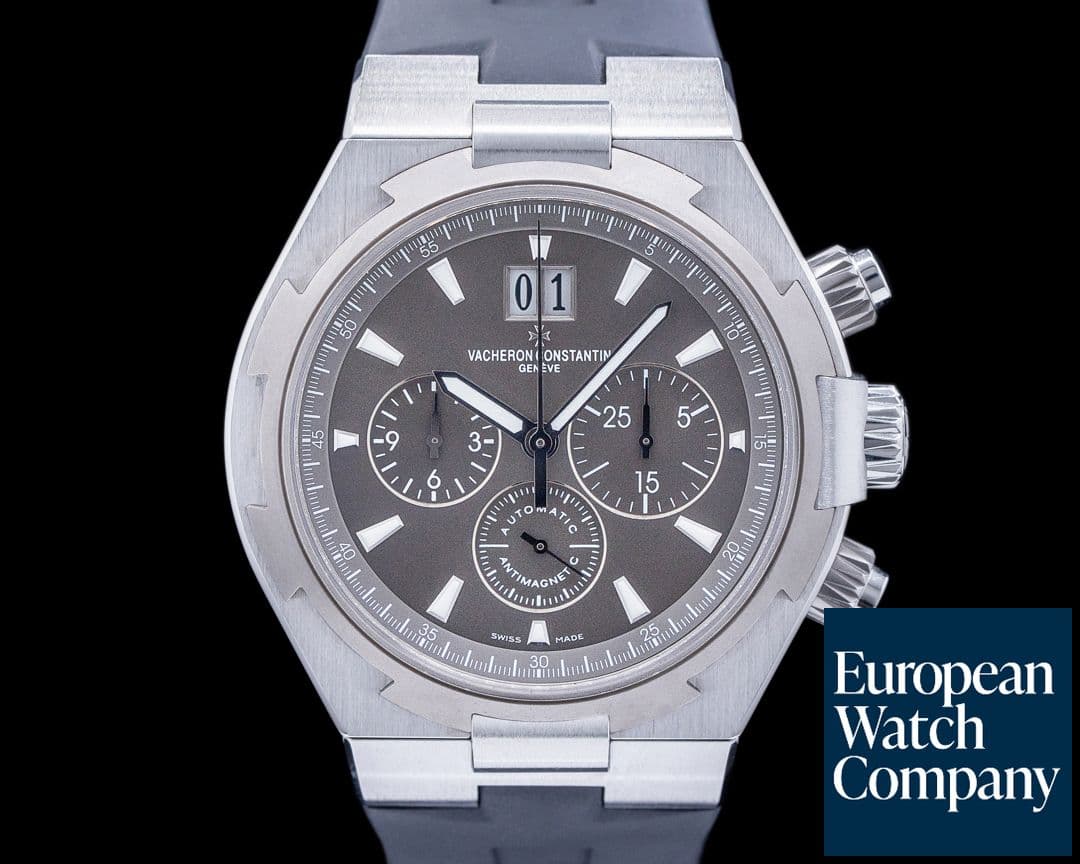 Image of Vacheron Constantin Overseas "Deep Stream" Chronograph SS / Titanium