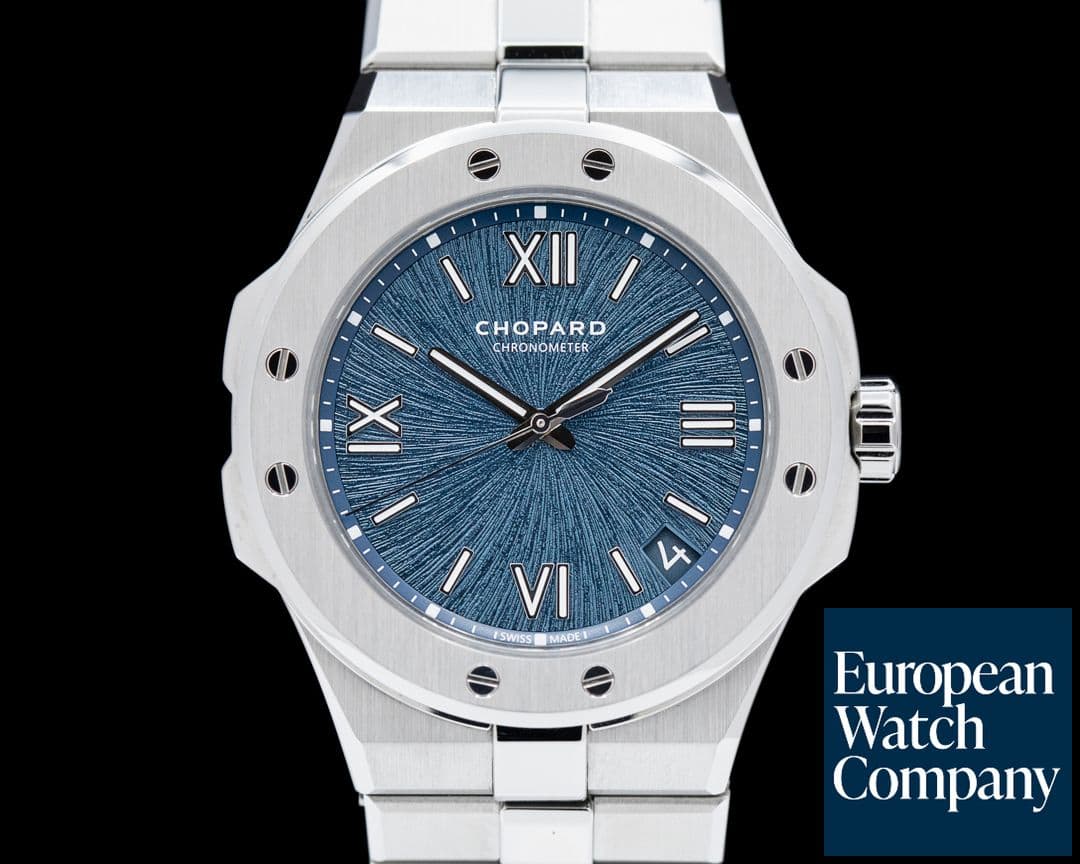 Image of Chopard Alpine Eagle Blue Dial 2023 41mm SS Automatic