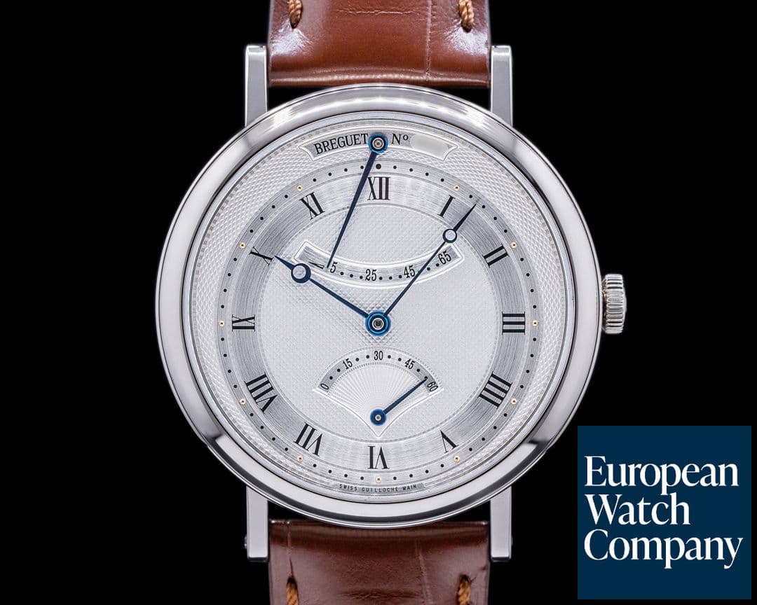 Image of Breguet Classique Retrograde Seconds 18K White Gold / Deployant