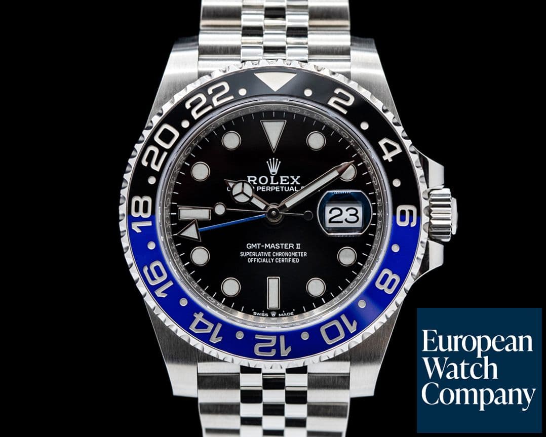 Image of Rolex GMT Master II 126710BLNR Ceramic "Batman" SS / Jubilee 