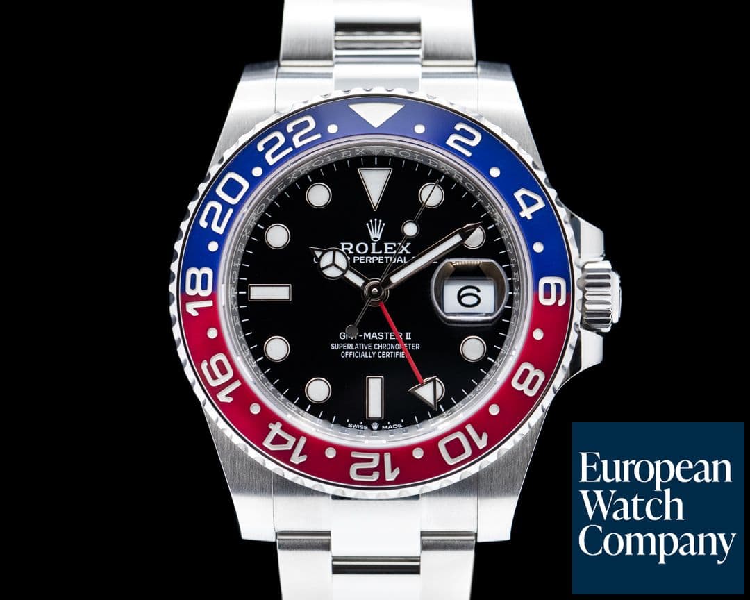 Image of Rolex GMT Master II Ceramic 126710BLRO "Pepsi" SS / Oyster 2023