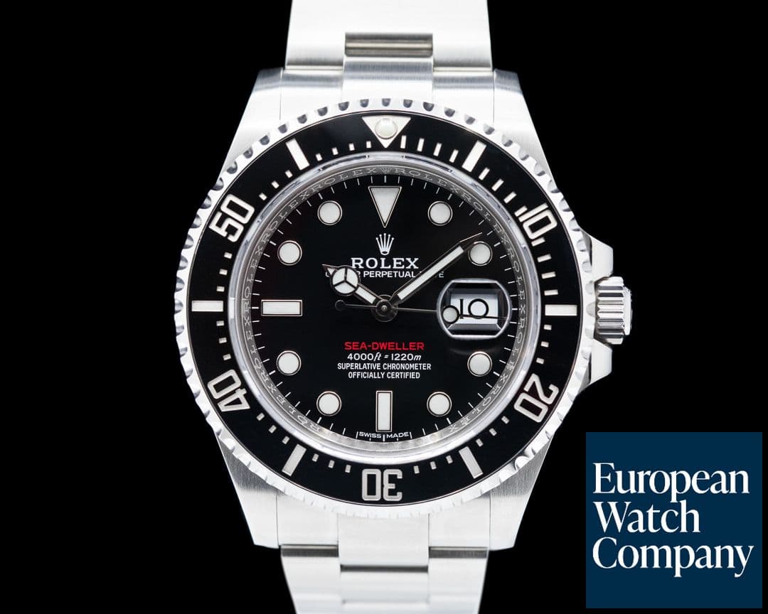 Image of Rolex Sea Dweller RED 43MM 50th Anniversary SS Mark 1 dial Unworn