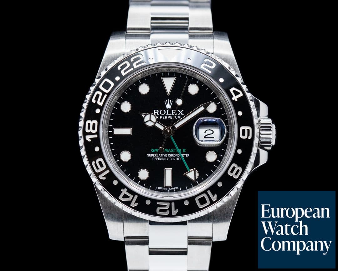 Image of Rolex GMT Master II 116710LN Ceramic SS 