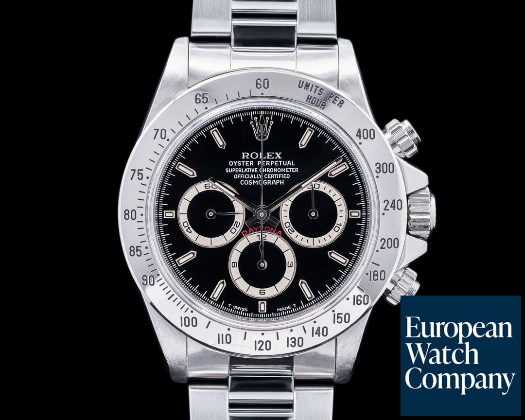 Image of Rolex Daytona 16520 "Zenith Movement" T Series Black Dial