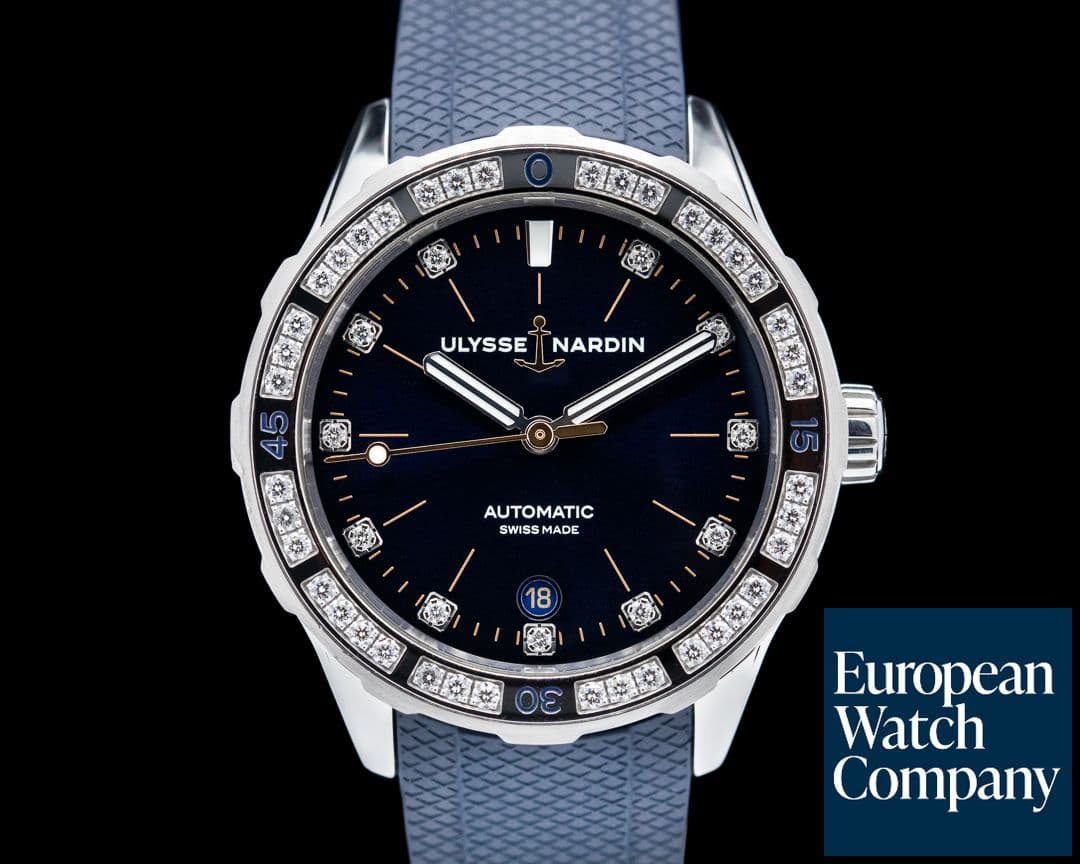 Image of Ulysse Nardin Diver Diamond Dial / Diamond Bezel