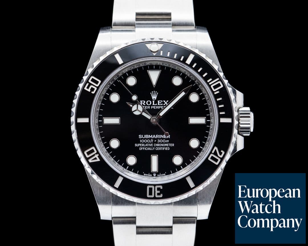 Image of Rolex Submariner 124060 No Date Ceramic Bezel 41MM