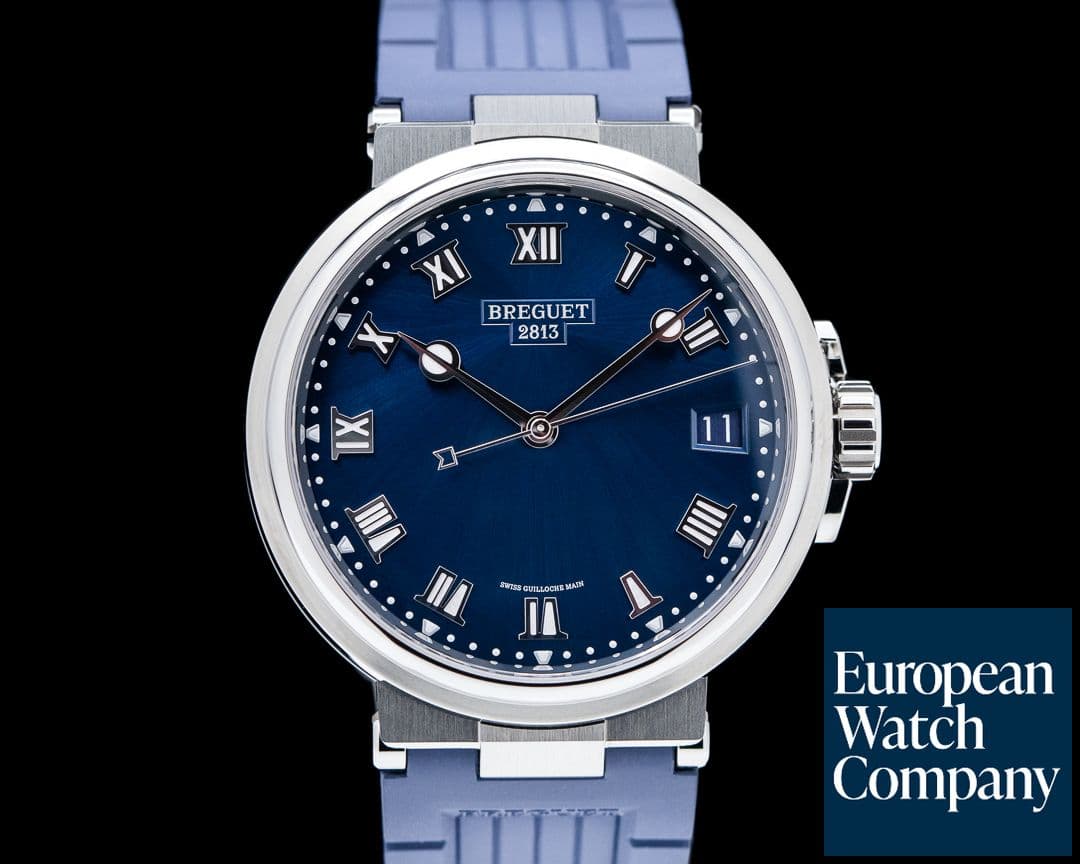 Image of Breguet Marine Automatic 5517 Titanium/ Rubber 40MM