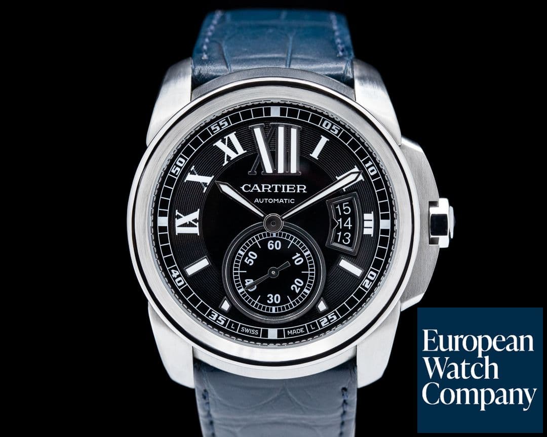 Image of Cartier Calibre de Cartier Automatic Black Dial SS