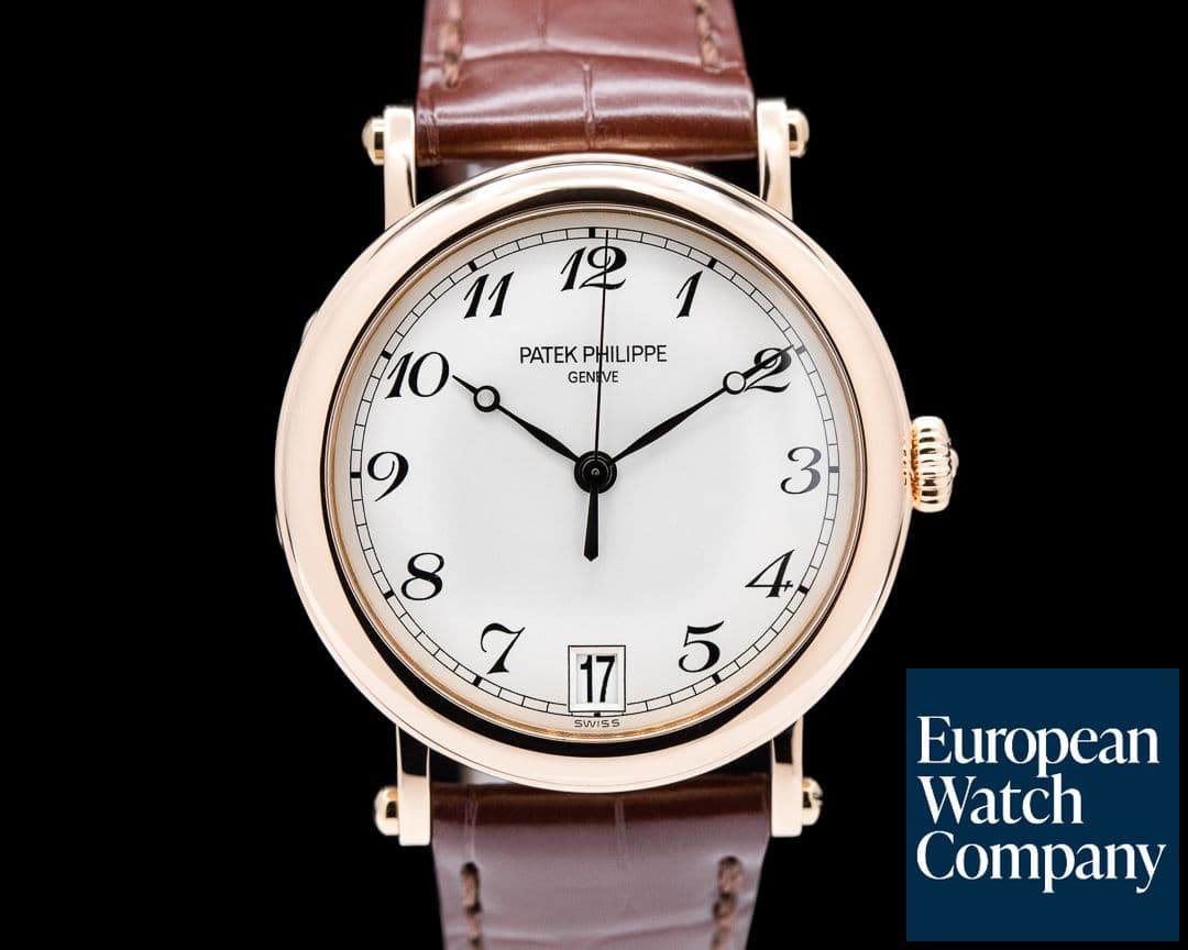 Image of Patek Philippe Calatrava 5053 Officers Case 18K Rose Gold