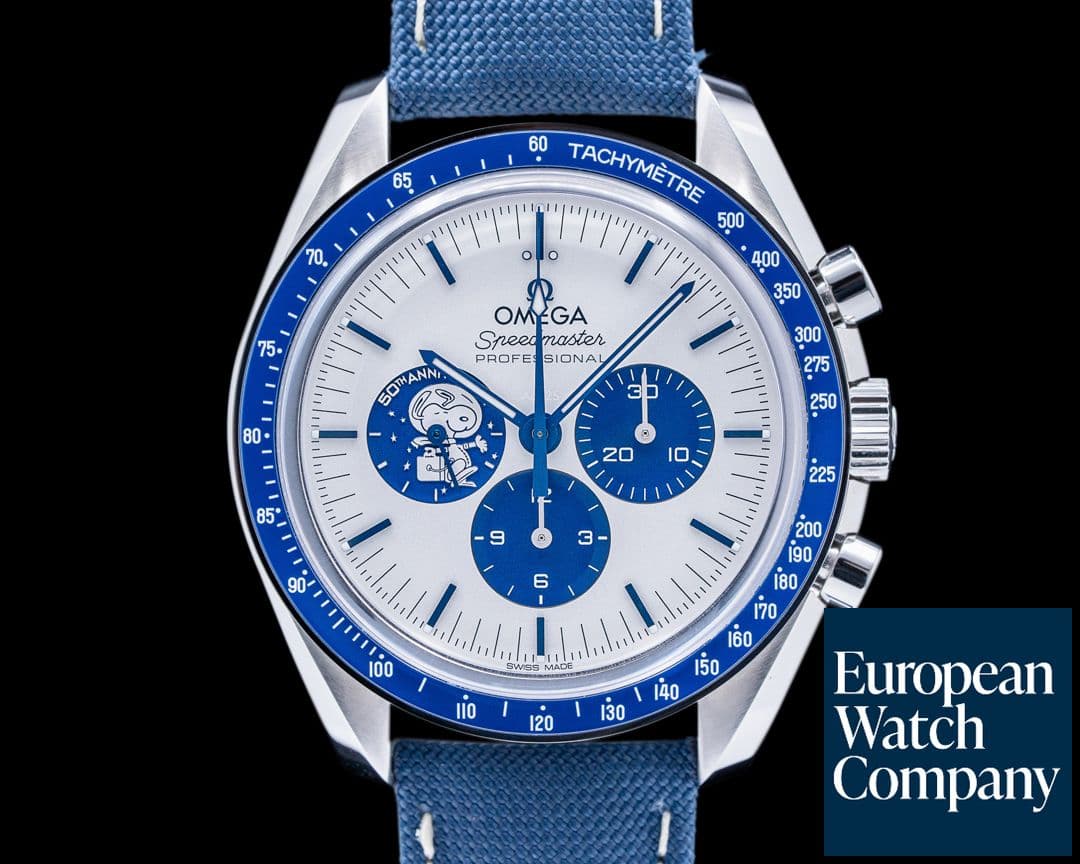 Image of Omega Speedmaster Silver Snoopy Award 50th Anniversary 2023